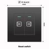 British 13A Socket with USB-C Fast Charging, Hong Kong & Macau Version, Black 3-Hole Square Pin 86 Panel