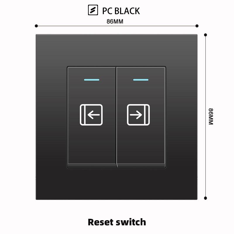 British 13A Socket with USB-C Fast Charging, Hong Kong & Macau Version, Black 3-Hole Square Pin 86 Panel