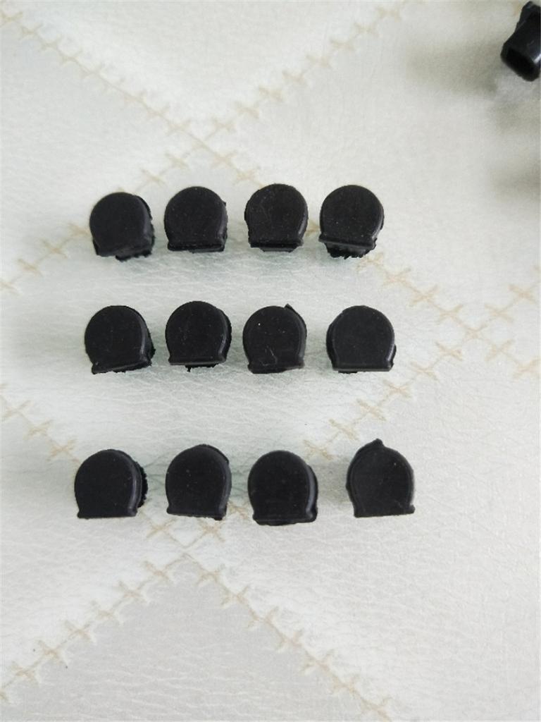 Small D-Rubber Seal Strip End Cap Plug