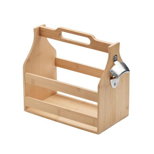 MidOcean Bamboo 6 Bottles Cabas Beer Caddy