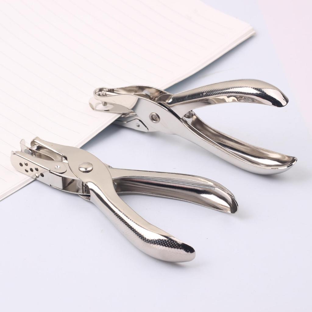 Handheld 6mm Round Hole Punch Pliers for Paper and Perler Beads
