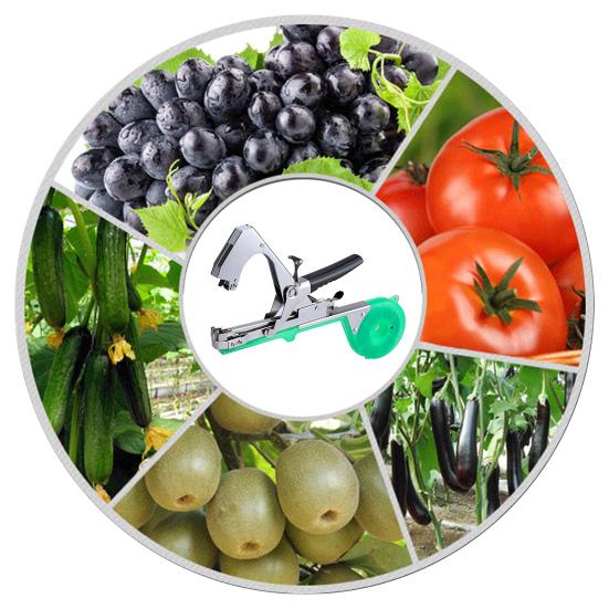Labor-saving Plant Tying Machine One-handed Operation Hand Tools Professional Gardening Tape Tool for Vegetable