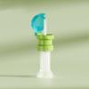(Blue)KINCJON Silicone Sippy Straw Cup Lids Water Bottle Caps With Straw For Children Drinks Supplies