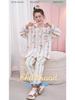 2026 Girls' Long Sleeve Cotton Pajamas - Spring/Autumn Princess Style