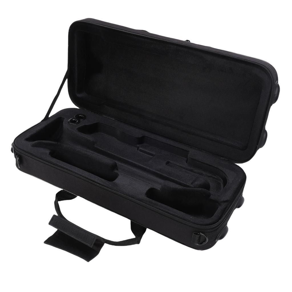 Trumpet Carrying Case with Side Handle Portable Storage Bag for Brass Wind Instrument Adjustable Shoulder Strap Water