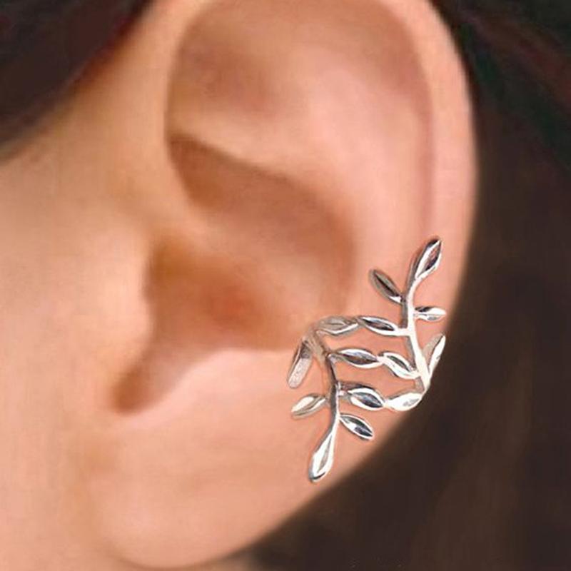 Huitan New Trendy Fox Shape Clip Earrings for Women Antique Silver Color 2023 Ear Cuff Earrings Statement Jewelry Drop Ship 1