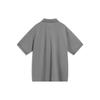 Li Ning CF Polo Shirts Unisex Lead Gray Polo Collar Moderate Straight Fit APLT241-3