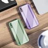 Golden Orange Border For Samsung M02 12 Note 8 9 10 20 A 01 A02 A03 Core 04 05 06 10 12 13 14 15 A16 Glass Ultra Phone Case