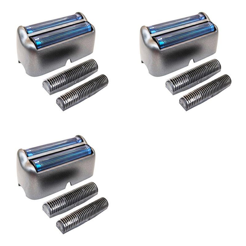 3X Replacement Foil And Cutter For Babyliss UV Double Foil Shavers Replacement For UV Foil Shavers ONLY