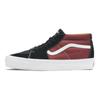 Vans Premium Sk8-Mid 83 Black Russet Maroon Unisex Sneakers VN000CQQCLD