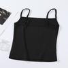 6PCS Women's Summer Spaghetti Strap Cami, Breathable Skin-Soft, Slimming Chic Top for Dates & Outdoor Wear