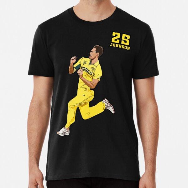 

Mitchell Johnson - Australian Cricket Player S to 5XL Made in the AU/USA T-Shirt M