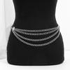 Sunflower Round Pendant Retro Metal Waist Chain - Sexy Casual Body Accessory