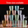 Durable Frosted Acrylic Beverage Glass for Hotels and Restaurants