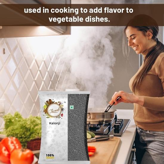 Chounk Black Cumin Seeds 900g | Kalonji Seeds for Hair Growth | Kalonji Seeds 900g | Natural | Culinary Spice | Health Benefits