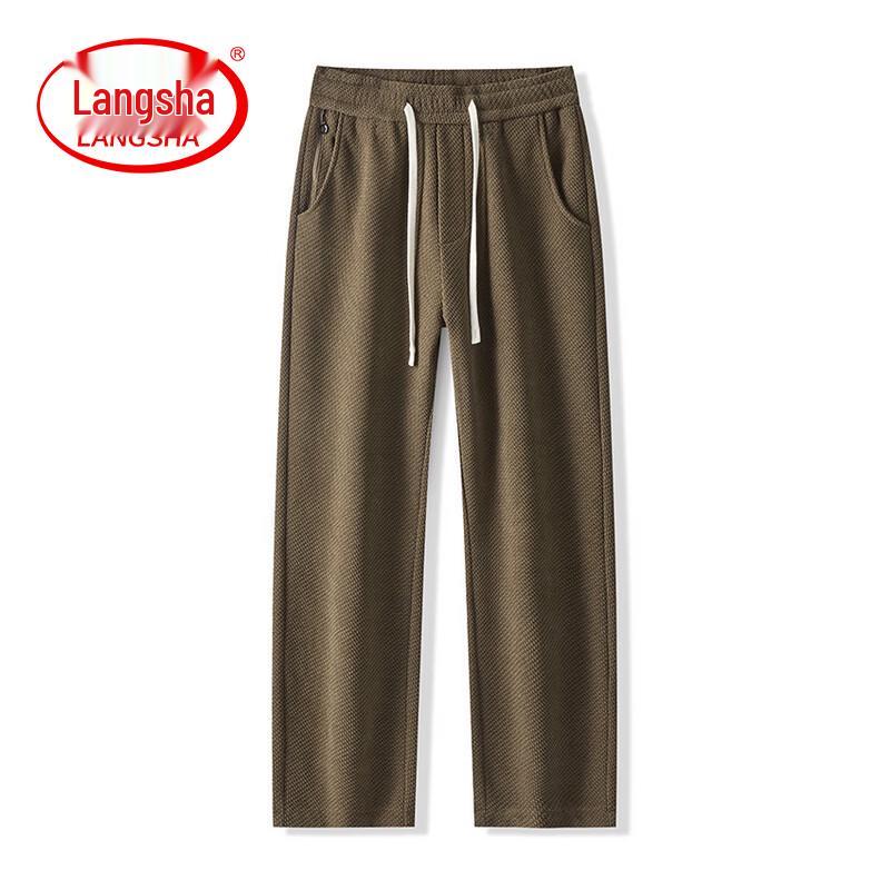 LangSha Men s American Style Loose Straight-Leg Casual Pants 2XL