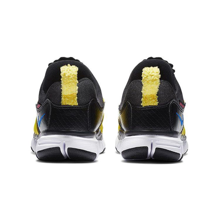 Nike Dynamo Free QS Low top Sports Casual Shoes Black Yellow Children Aged 3 7 Years Old DC8317-002