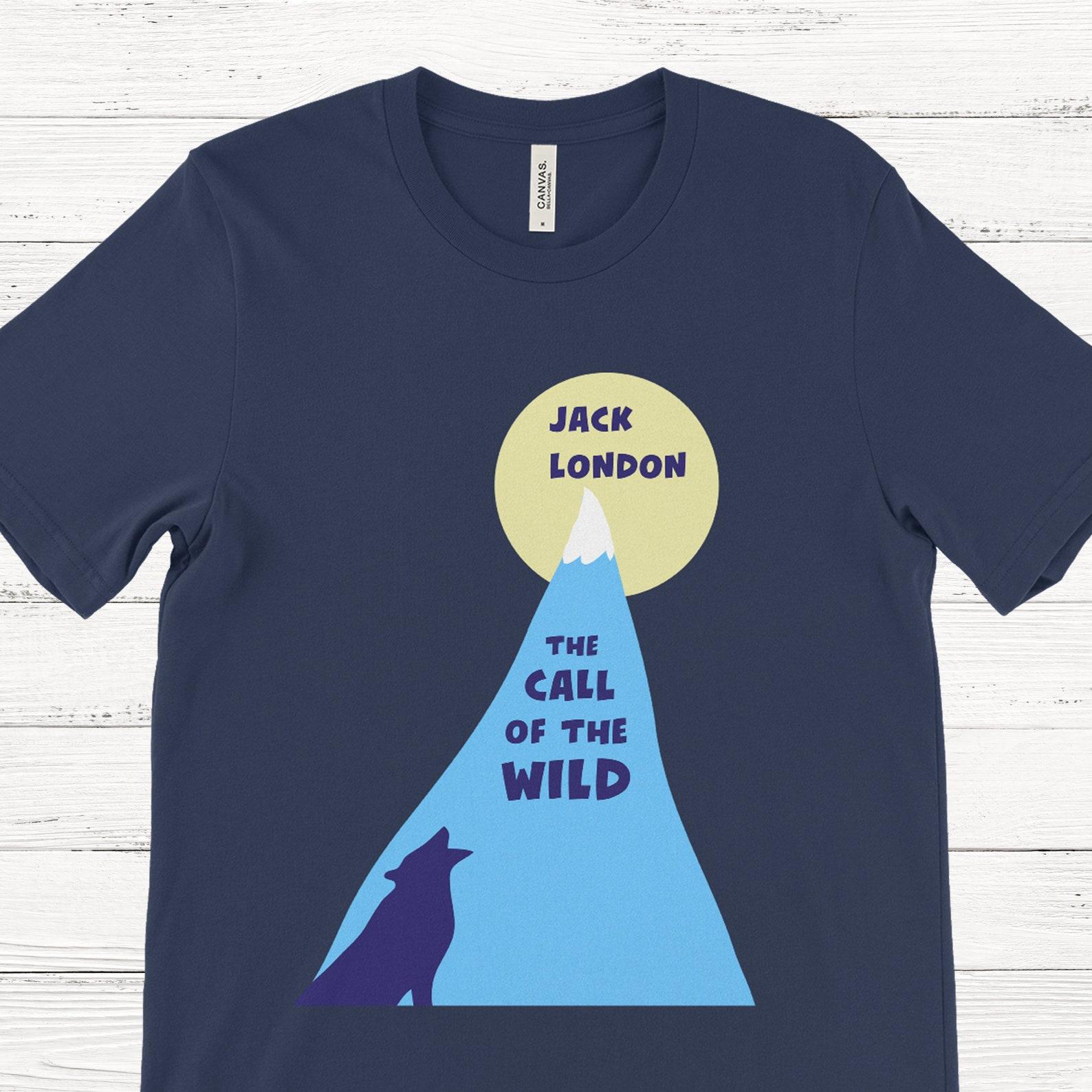 The Call of the Wild Tee | Jack London | Alaska | Soft Jersey Unisex Tee | L