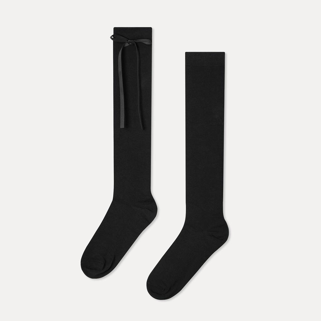 Ribbon Knee Socks_MIAAYF915A