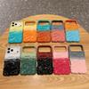 Color-block 3D Pleated iPhone 14 Pro Max Case, Apple 15 Soft, Dirt-resistant, Compatible with iPhone 13, 14, 15