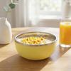 Round Bowl Fruit Salad Bowl Multi-color Food Container Modern Simple Style Soup Bowl  Noodle