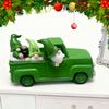 Valentine Day Rustic Farm Truck Gnomes Ornaments Truck Gnome Figurine for Him Her Gifts Cute Holiday Table Home Decor