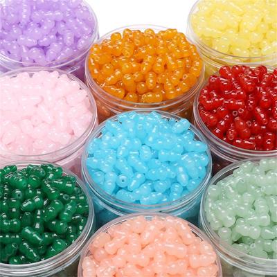 15Pcs Crystal Glass Beads Straight Hole Gourd Loose Spacer Beads for Jewelry Making DIY Bracelet Necklace