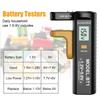 Easy Carry  Battery Checker Fast Power Detection Easy to Use Battery Meter Small  Battery Analyzes for Household Workplace