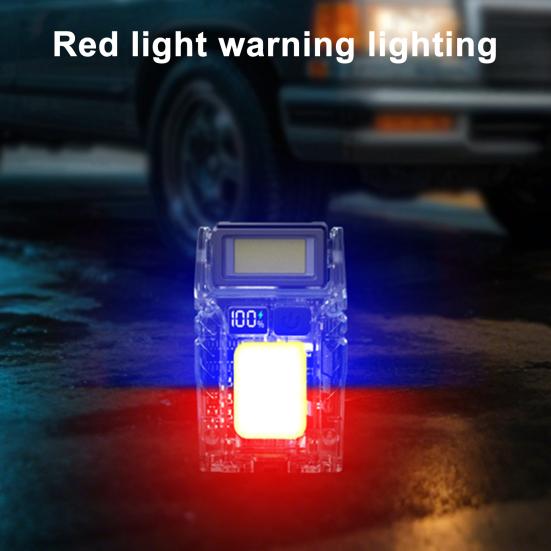 LED Hat Clip Light Rotatable Hands-Free Portable USB Rechargeable Mini Flashlight Lightweight Portable Outdoor Fishing Riding Camping Headlight