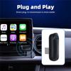 Wireless Carplay Adapter Smart Box Plug And Play Bluetooth Wifi Receiver For Wired Cars Carplay Durable -USB
