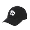 ROND&DEMARRER [Unisex] RD Symbol Logo Cotton Ball Cap (Black)