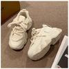 Daddy Shoes Girl 2025 New Autumn Platform Muffin Shoes Heightening Sports Shoes Ins Autumn and Winter Casual Running Shoes