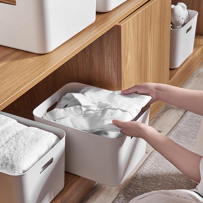 Multi-purpose Plastic Storage Basket for Cosmetics, Snacks, and Kitchen Items