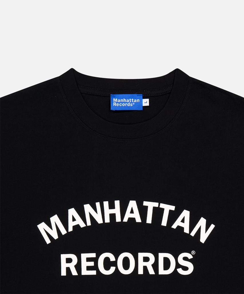 Maenhatanlekojeu Mr Classic Arch Logo T-Shirt - Black