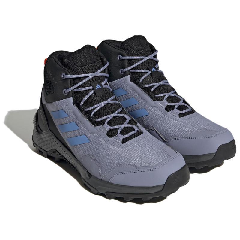 Adidas Terrex Eastrail 2.0 Antypoślizgowe Odporne na Ścieranie Buty Trekkingowe Mid-Top Męskie Szare Czarne Sneakersy HP8601
