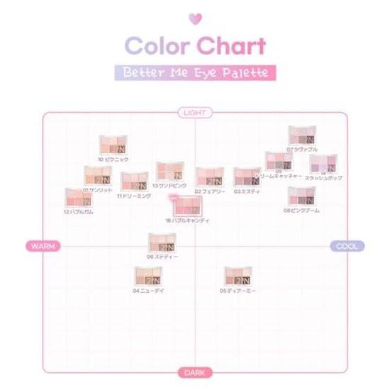 LIPS Award Winner2aN Official Japan Limited ColorEyeshadowEyeshadow Palette BETTER EYE 15 Strawberry mochiKorean CosmeticsKorean MakeupCool MakeupNew