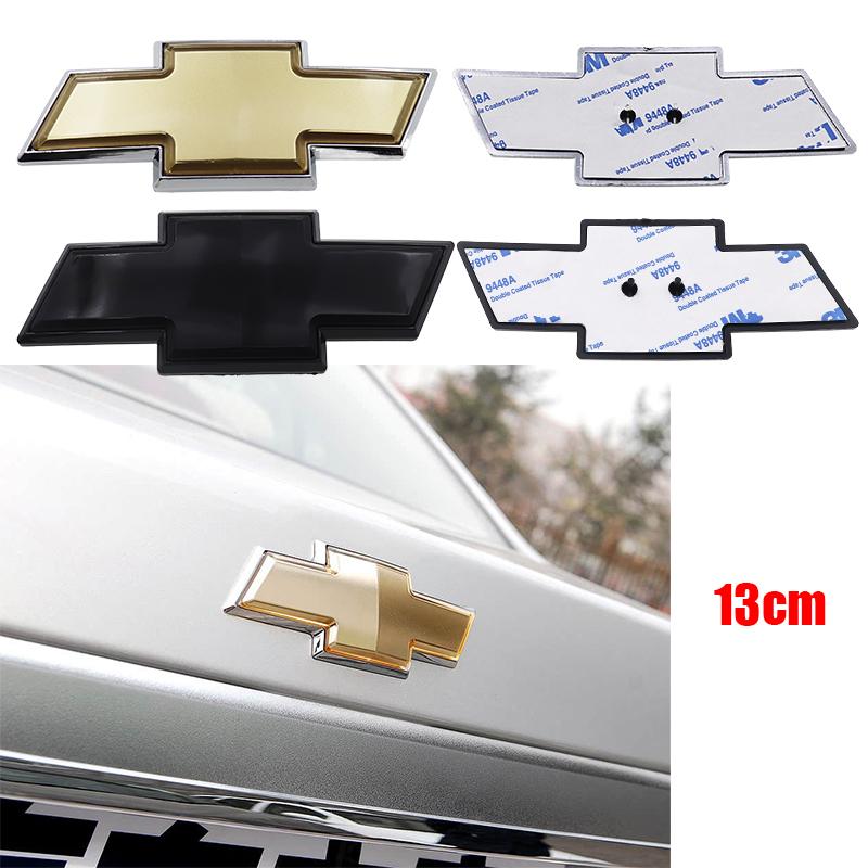 1pcs 13cm ABS Car Rear Logo Rear Bumper Tail Door Trunk Emblem Sticker Styling Accessories For Chevrolet Old EPICA CAPTIVA SAIL