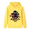 B1172 Bambini Ragazzi Ragazze NINJA KIDZ Anime Stampato Casual Outdoor Felpa con Cappuccio a Maniche Lunghe