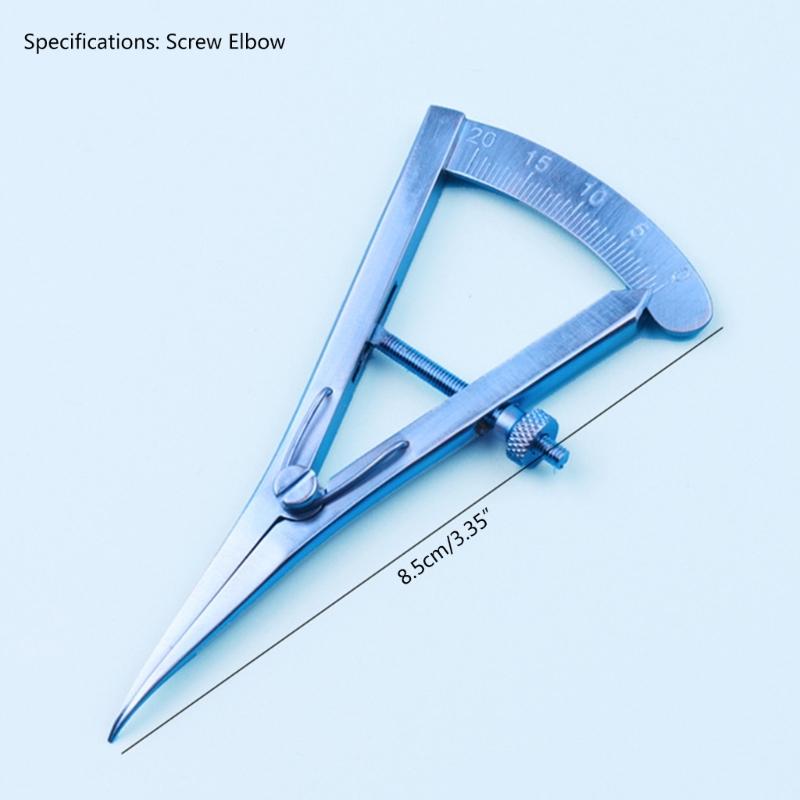 Titanium-Alloy Double Eyelid Measuring Calipers Cosmetic Stainless Steel Surgery Equip Eye Scale Ophthalmic Instruments