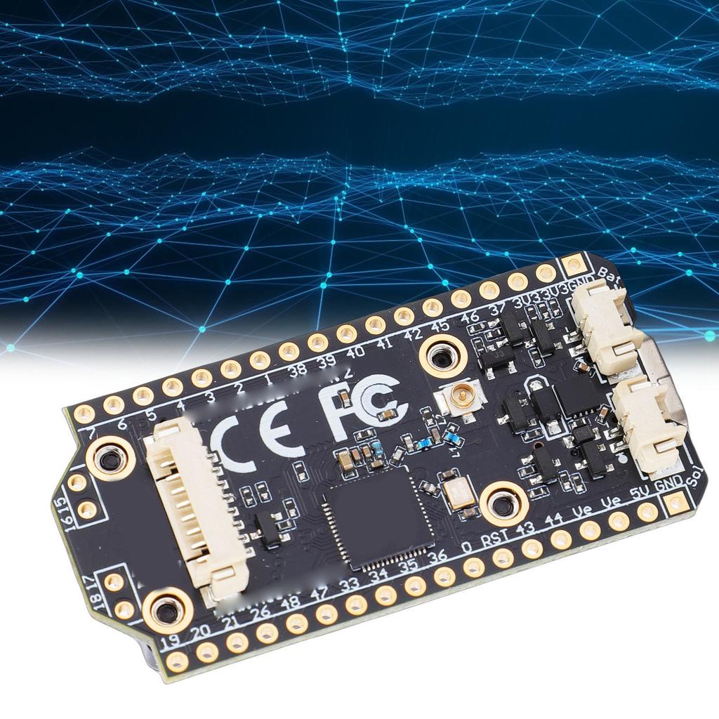 32 Development Board, LoRa 32 V4 Development with 2MB PSRAM 16MB Flash 0.96 Inch Screen, for Smart Home Industrial Applications