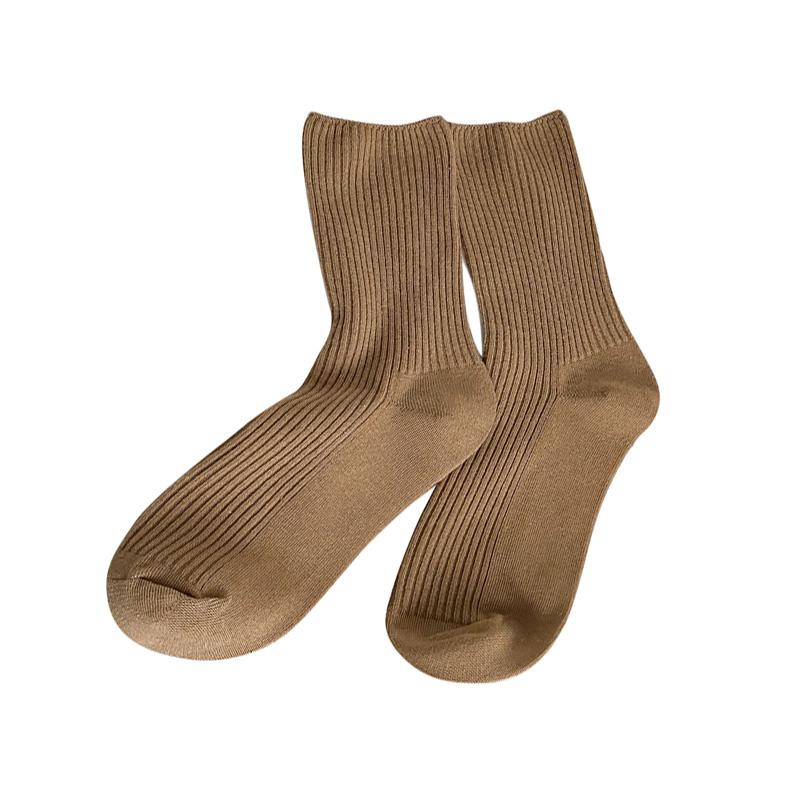 

Повседневные носки однотонные носки зимние средние носки-трубы