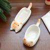 Ceramiczna Mini Miseczka do Zanurzania w Kształcie Kota Dodatek Mała Miseczka Domowe Naczynia Stołowe Dekoracyjny Miska dla Kota na Stół Kuchenny