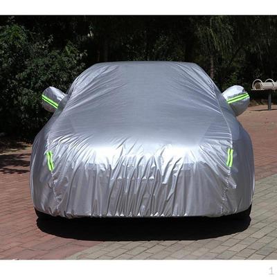 L XL XXL Auto Staubdicht Vollabdeckung Silber