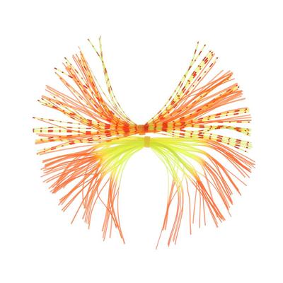 Lifelike Spinner Sinking Windless Rubber Squid Silicone Skirts Jig Bait Soft Fishing Lures Beard