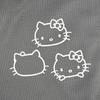 Yoshida Yu Hello Kitty T-shirt Half Pants Set Sleeve Loungewear Drawstring Sanrio Characters