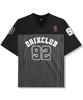 DRIX Rugby Stripe Mesh Jersey Half Sleeve_White