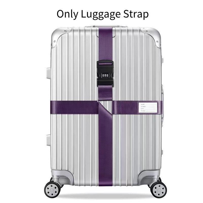 Durable Luggage Strap Cross Packing Belt Secure Travel Bag Protective Tightening Reinforcement Rope