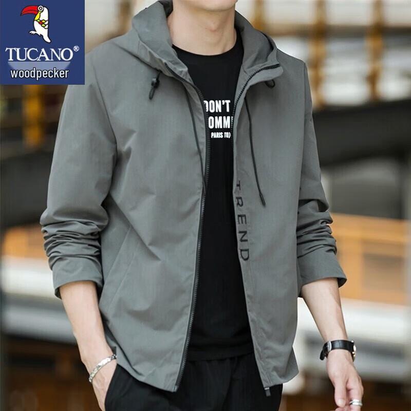 Tucano Men's Hooded Spring Autumn Casual Jacket