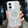 Transparent TPU Hybrid PC Magsafe Phone Case