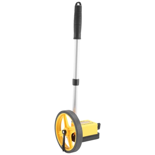 Chaksy Plastic Distance Measuring Wheel for Surveyors, 17.72" x 6.3" x 5.51" (Small Wheel, 12)
